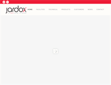 Tablet Screenshot of jardox.com